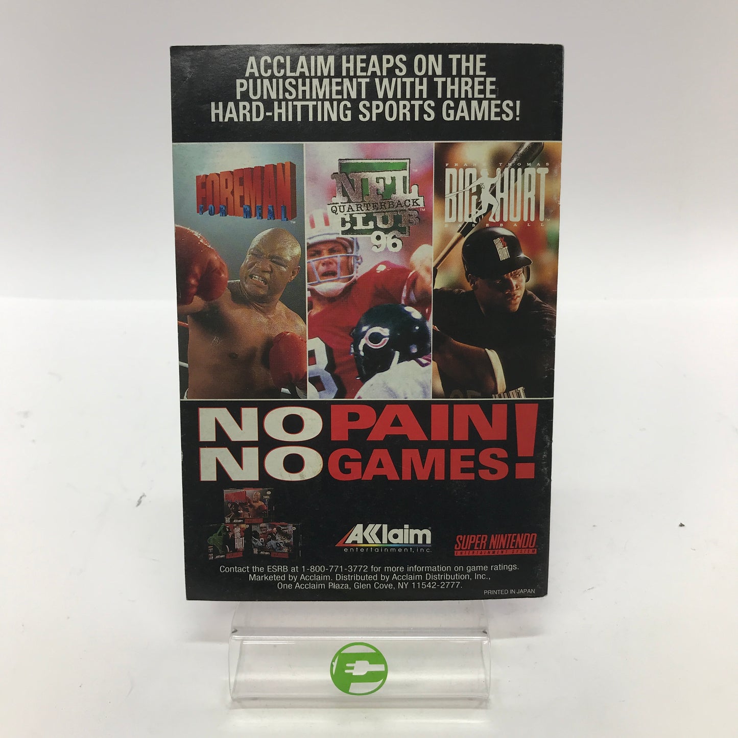 Separation Anxiety (Super Nintendo SNES, 1991) Tested Works