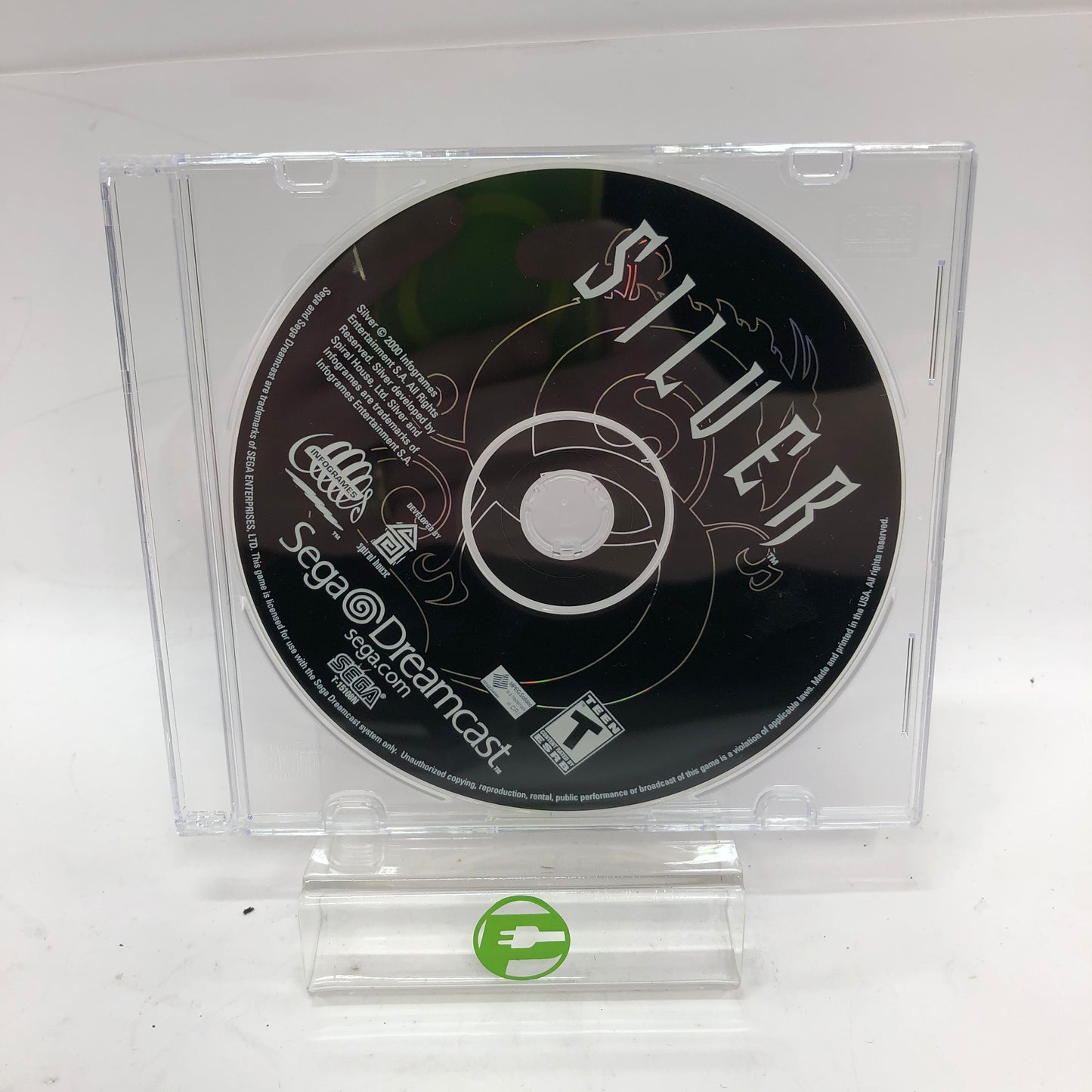 Silver (Sega Dreamcast, 2000) Disc Only