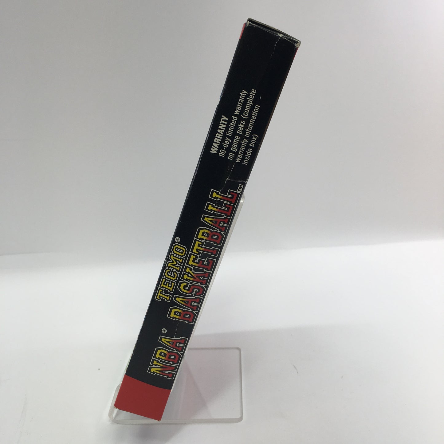 Tecmo NBA Basketball (Nintendo NES, 1992) Tested Original Box w Manual