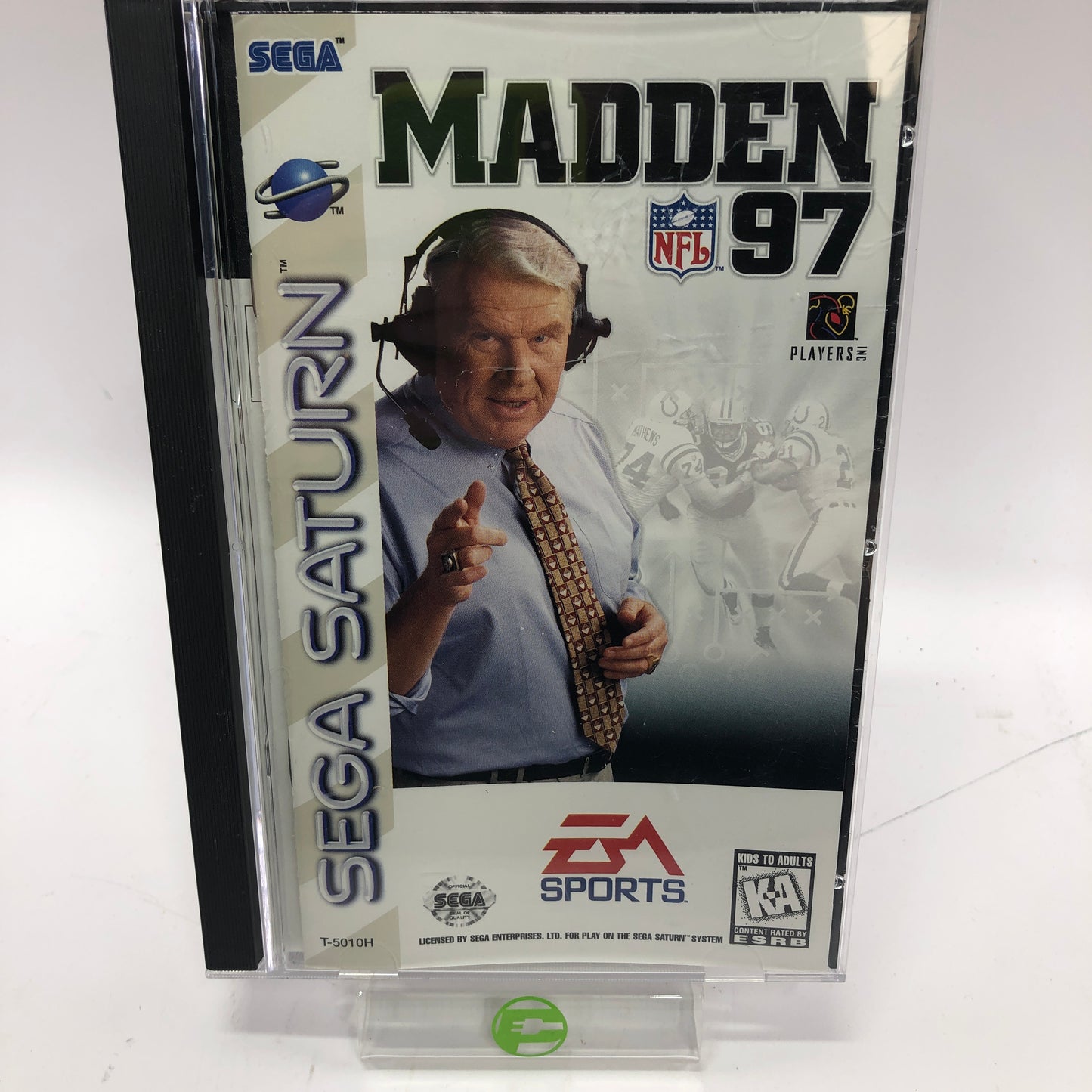 Madden 97 (Sega Saturn, 1996) Complete in Original Box w/ Inserts, CIB
