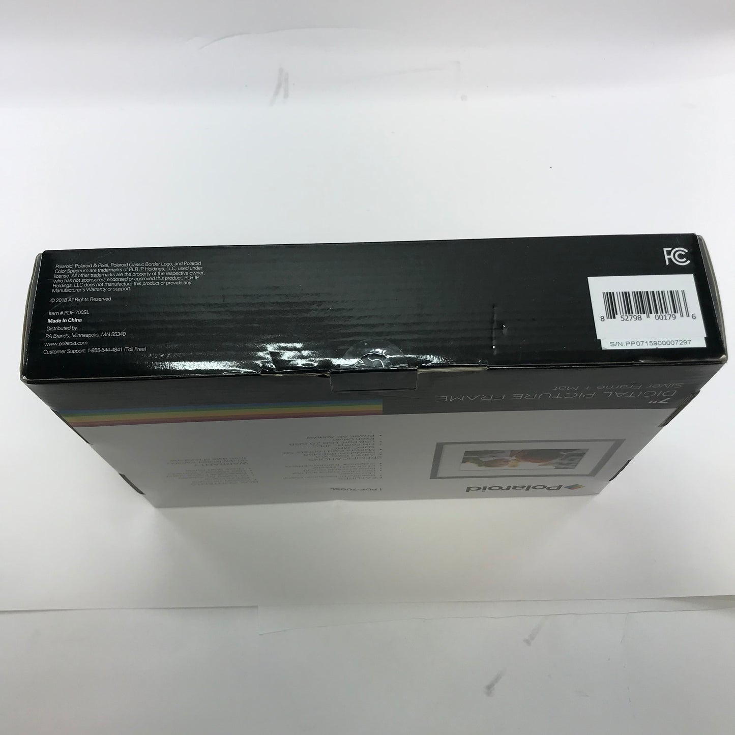 New Polaroid Digital Picture Frame Digital Picture Frame PDF-700SL