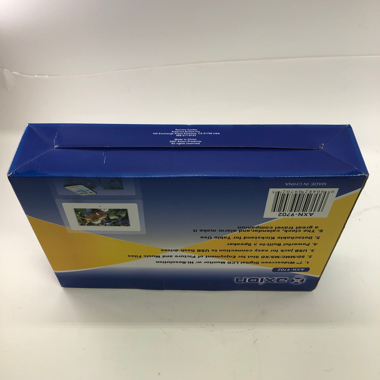New Axion AXN-9702 7" Digital Picture Frame