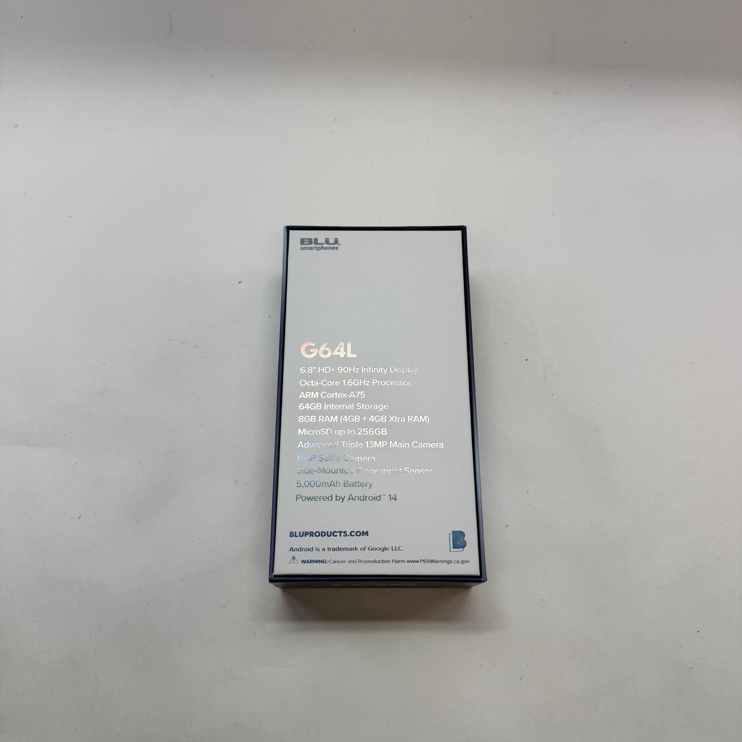 Factory Unlocked BLU G64L 64GB 14 Dark Blue