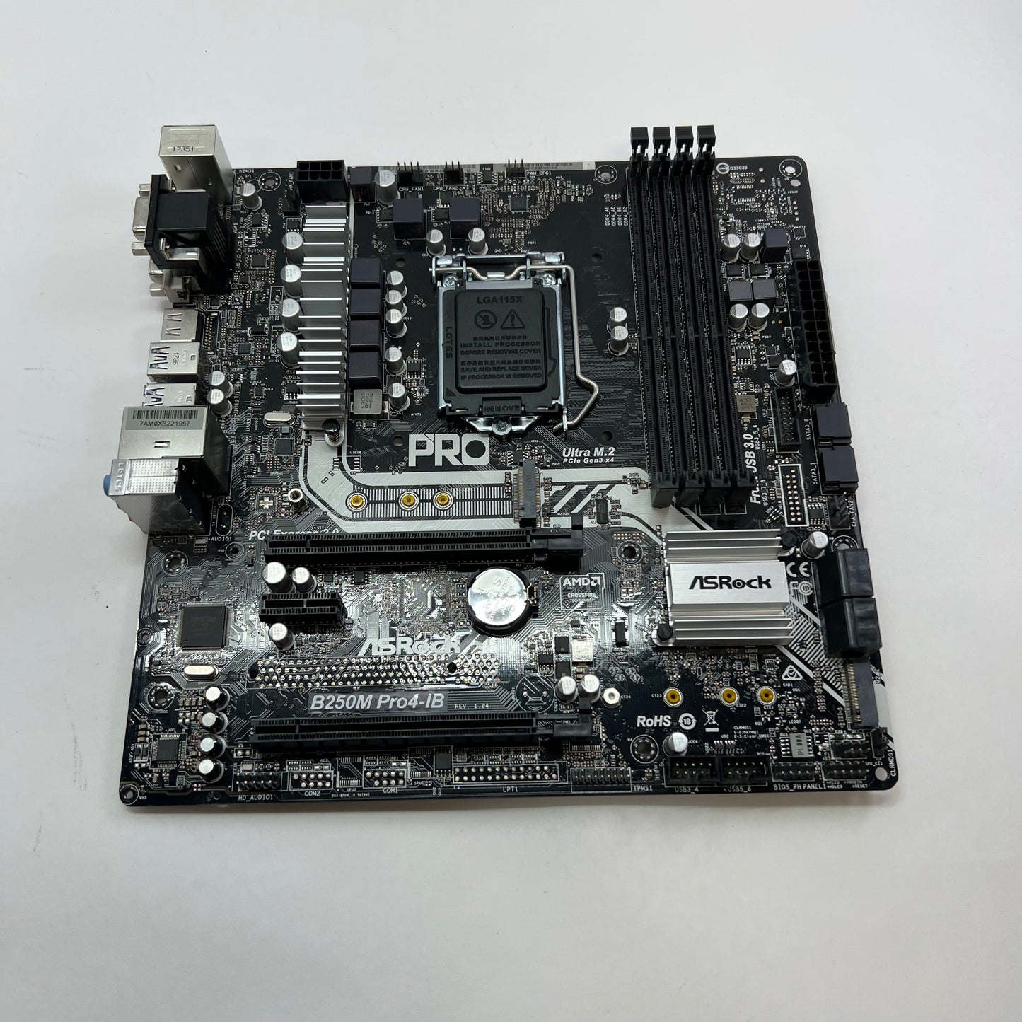 AsRock B250M Pro4-IB LGA 1151 MicroATX Intel DDR4 Motherboard
