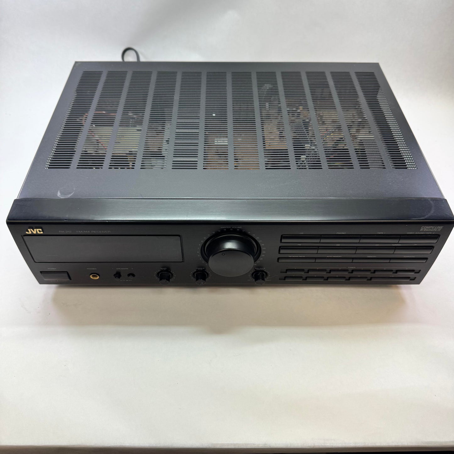 JVC RX-212BK AM/FM Stereo Receiver Black