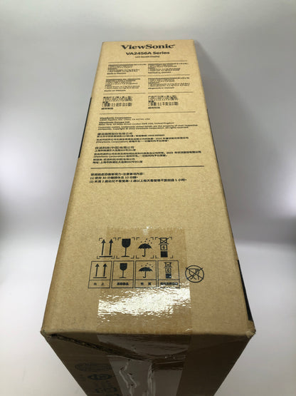 New ViewSonic 24" VA2456A-MHD-1B IPS LED 120Hz Frameless Monitor