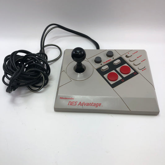 Nintendo NES Advantage Joystick Fighting Stick/Arcade Pad NES-026 Gray