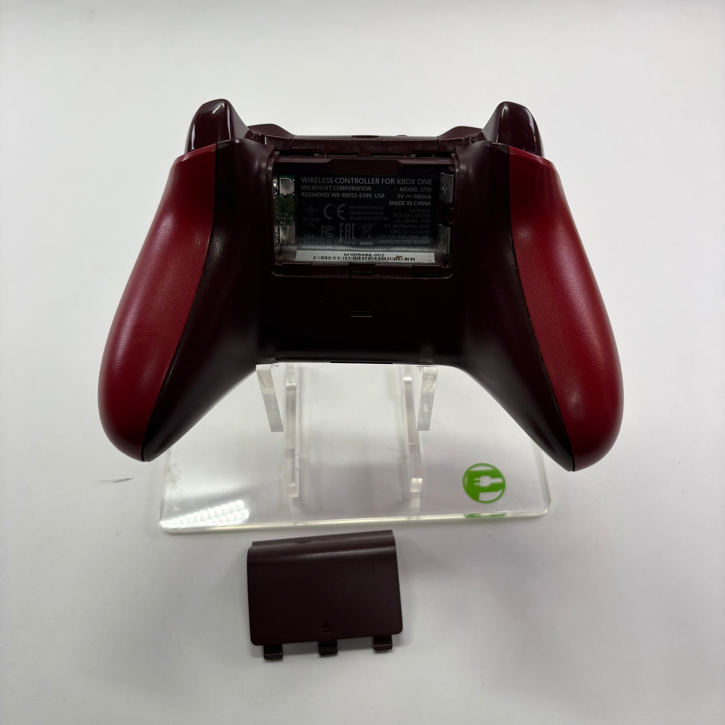 Microsoft Xbox One Wireless Controller Red 1708 -READ