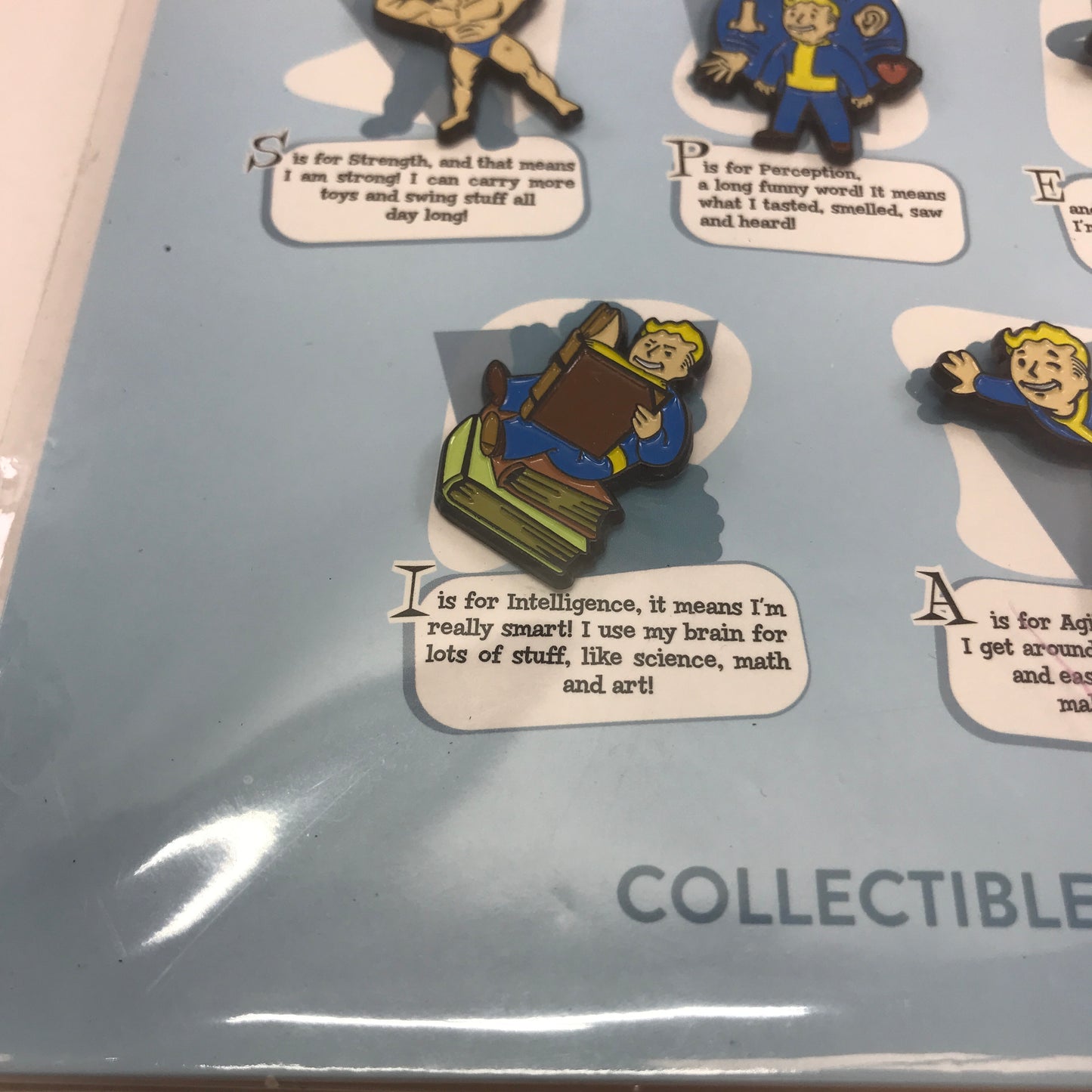 New You're S.P.E.C.I.A.L Fallout Collectable Pin Badge Set
