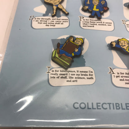 New You're S.P.E.C.I.A.L Fallout Collectable Pin Badge Set