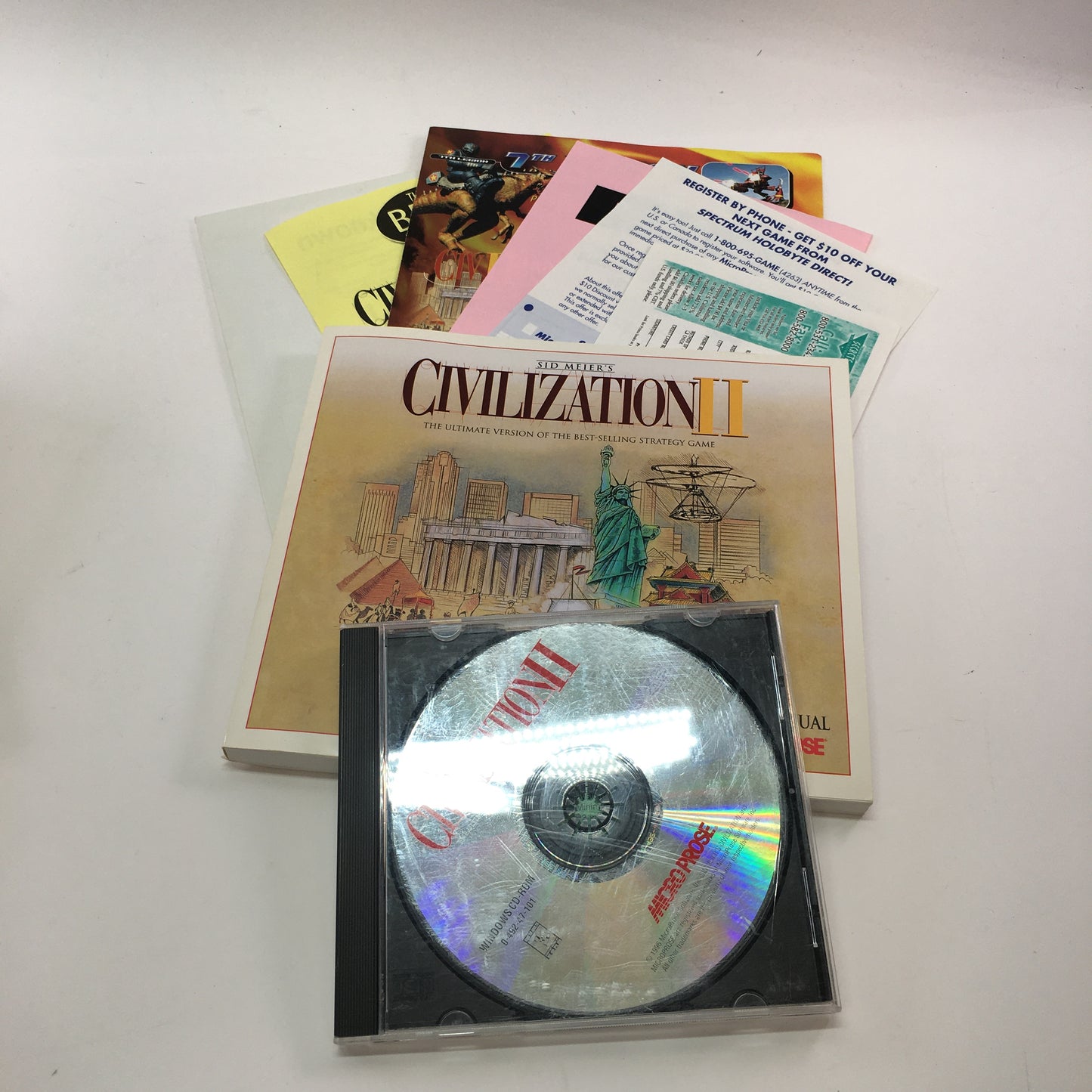 Sid Meier's Civilization [2-5] and Avalon Hill's Advanced Civilization for PC