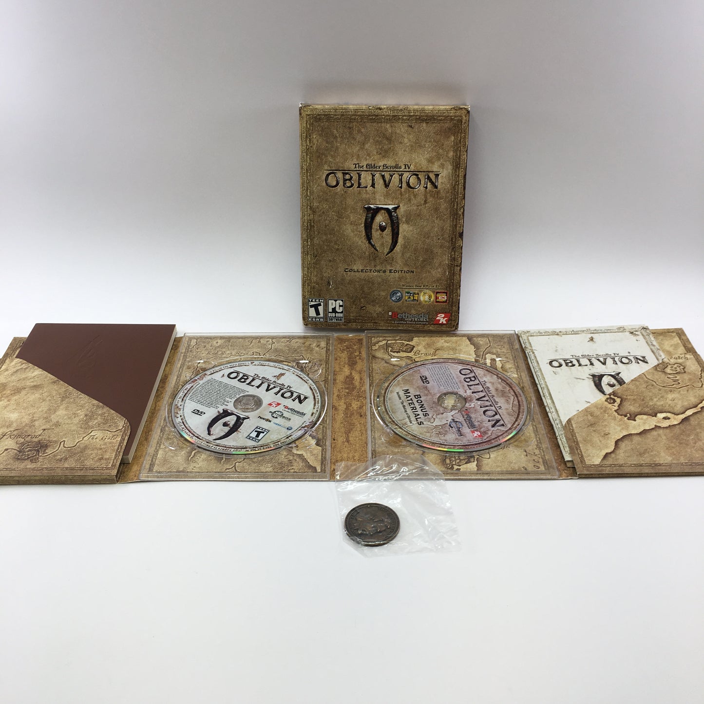 Elder Scrolls IV: Oblivion [Collector's Edition] (PC, 2006) Sealed Rare Coin CIB