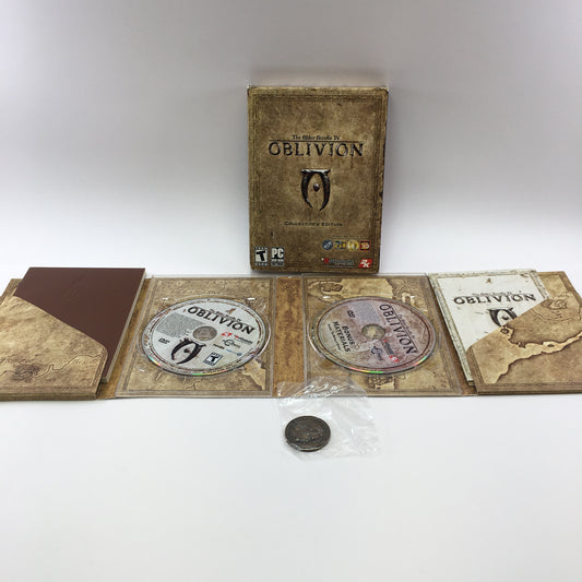 Elder Scrolls IV: Oblivion [Collector's Edition] (PC, 2006) Sealed Rare Coin CIB