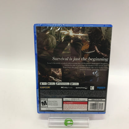 New Resident Evil 4 Remake (Sony PlayStation 5 PS5, 2023) Factory Sealed