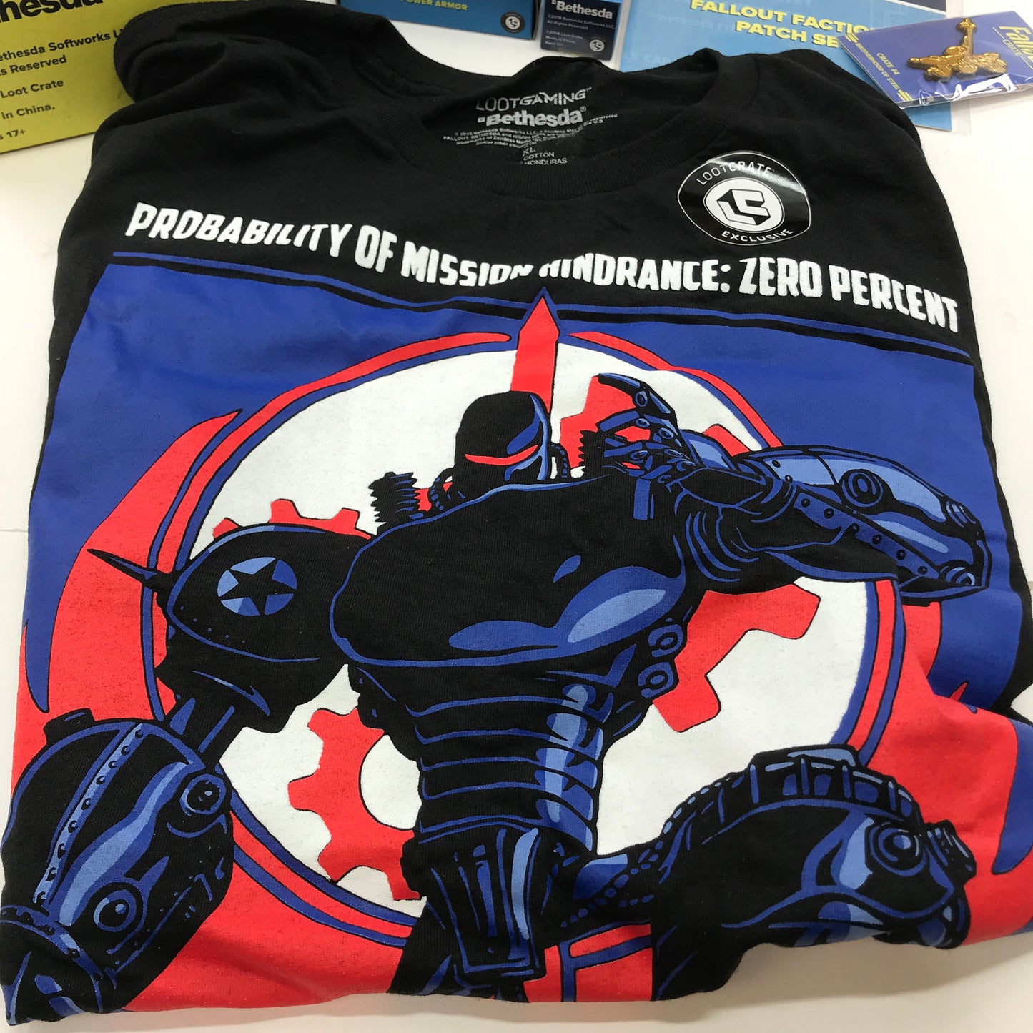 Fallout Lootcrate #4 Brotherhood of Steel Complete in Original Box