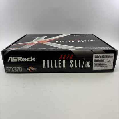 AsRock X370 Killer SLI AM4 ATX Gaming Motherboard With Wifi