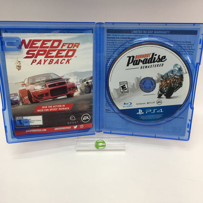 Burnout Paradise Remastered (Sony PlayStation 4 PS4, 2018) w Original Box