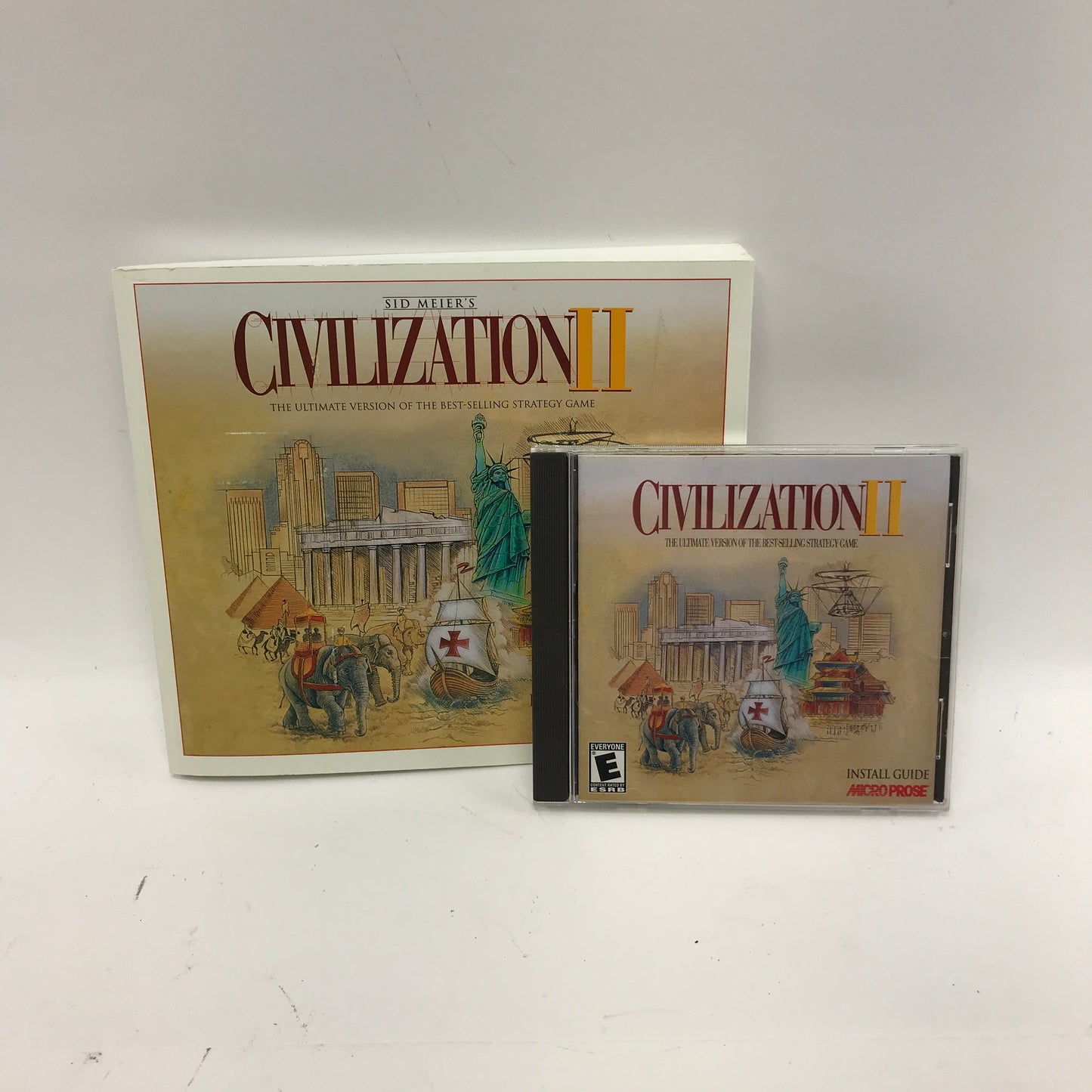 Civilization II (PC, NaN) No Poster Big Box w Manual