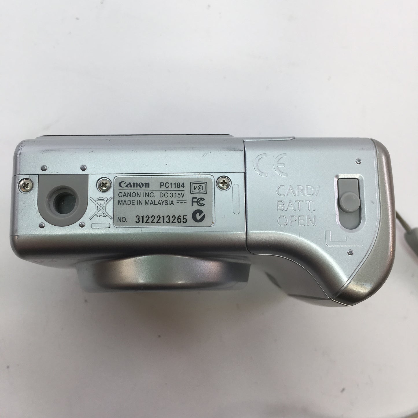 Canon PowerShot A530 5.0 Digital Point-And-Shoot Camera Tested and Working