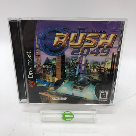 San Francisco Rush 2049 (Sega Dreamcast, 2000) CIB w/ Registration Card
