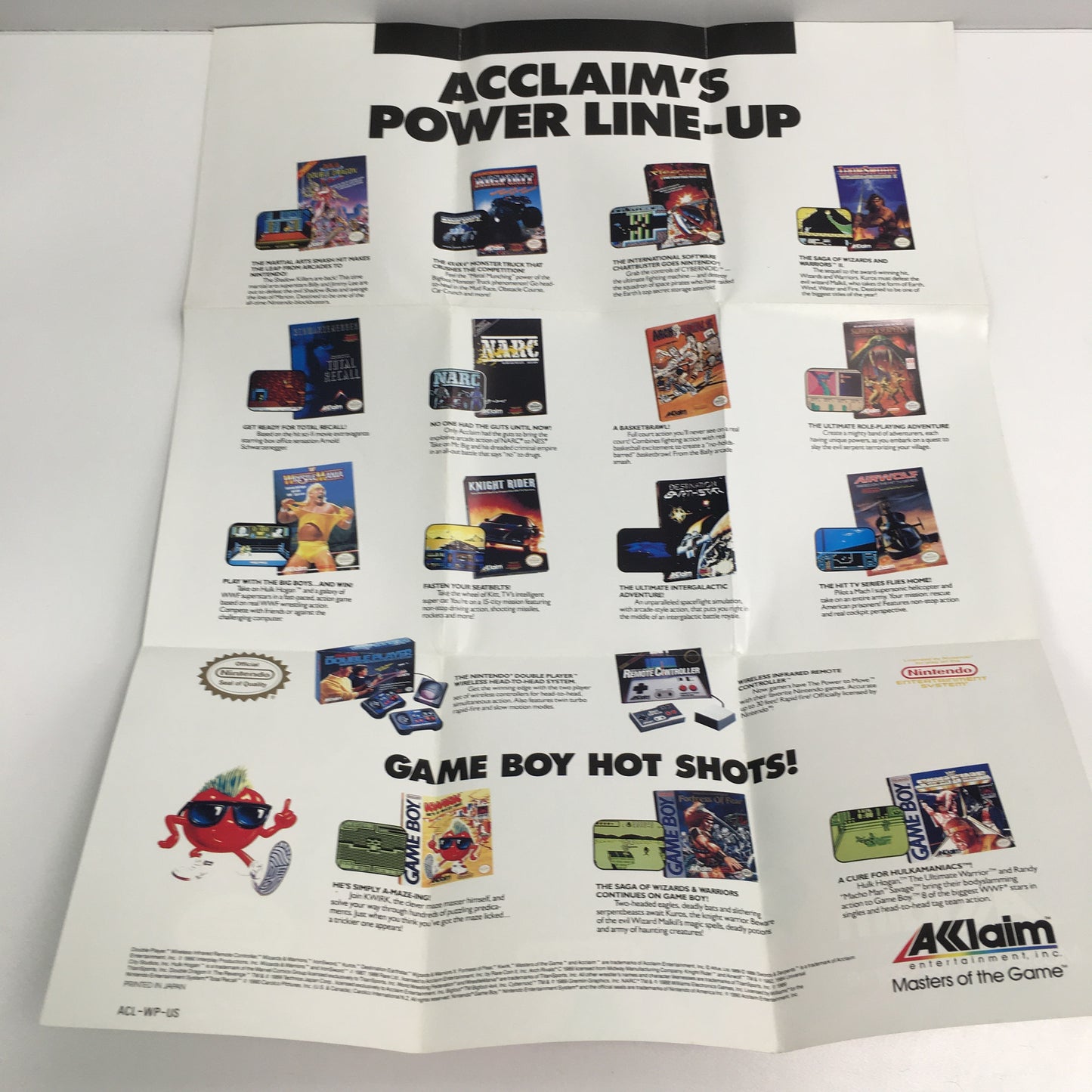 Swords and Serpents (Nintendo NES, 1990) Tested Works