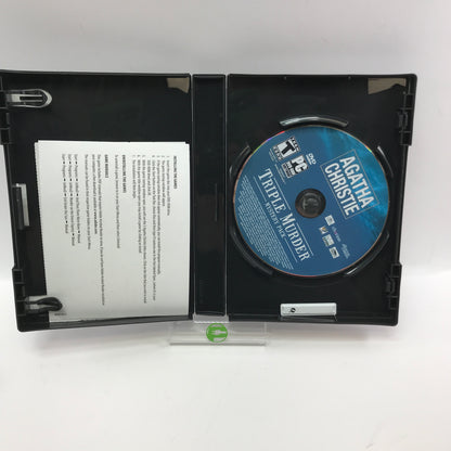 Agatha Christie Triple Murder Mystery Pack (PC, 2009) w/ Dust Cover