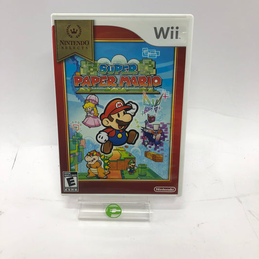 Super Paper Mario [Nintendo Selects] (Nintendo Wii, 2011) CIB