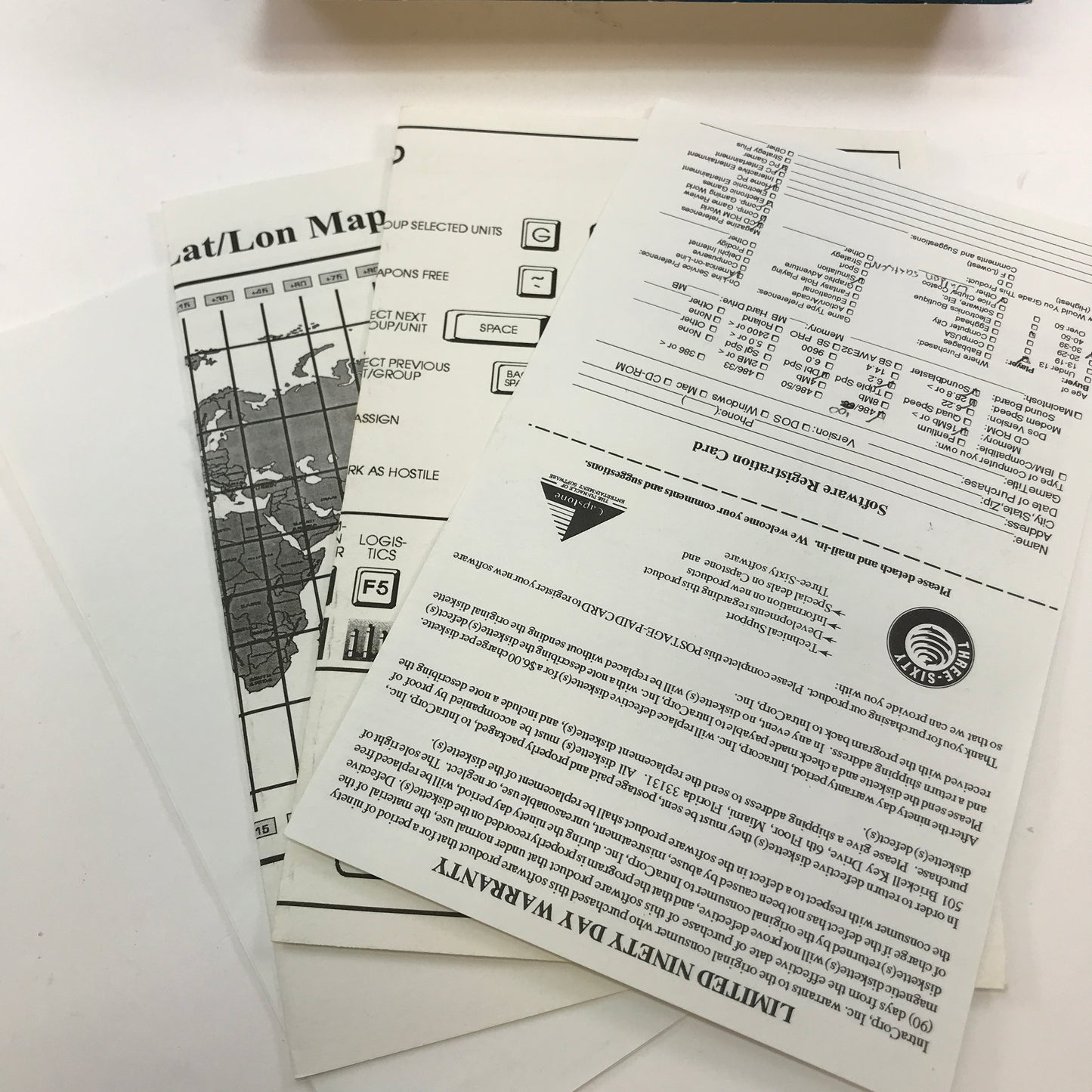 Harpoon 2 Admiral's Edition (PC, 1993) w Original Big Box and Inserts