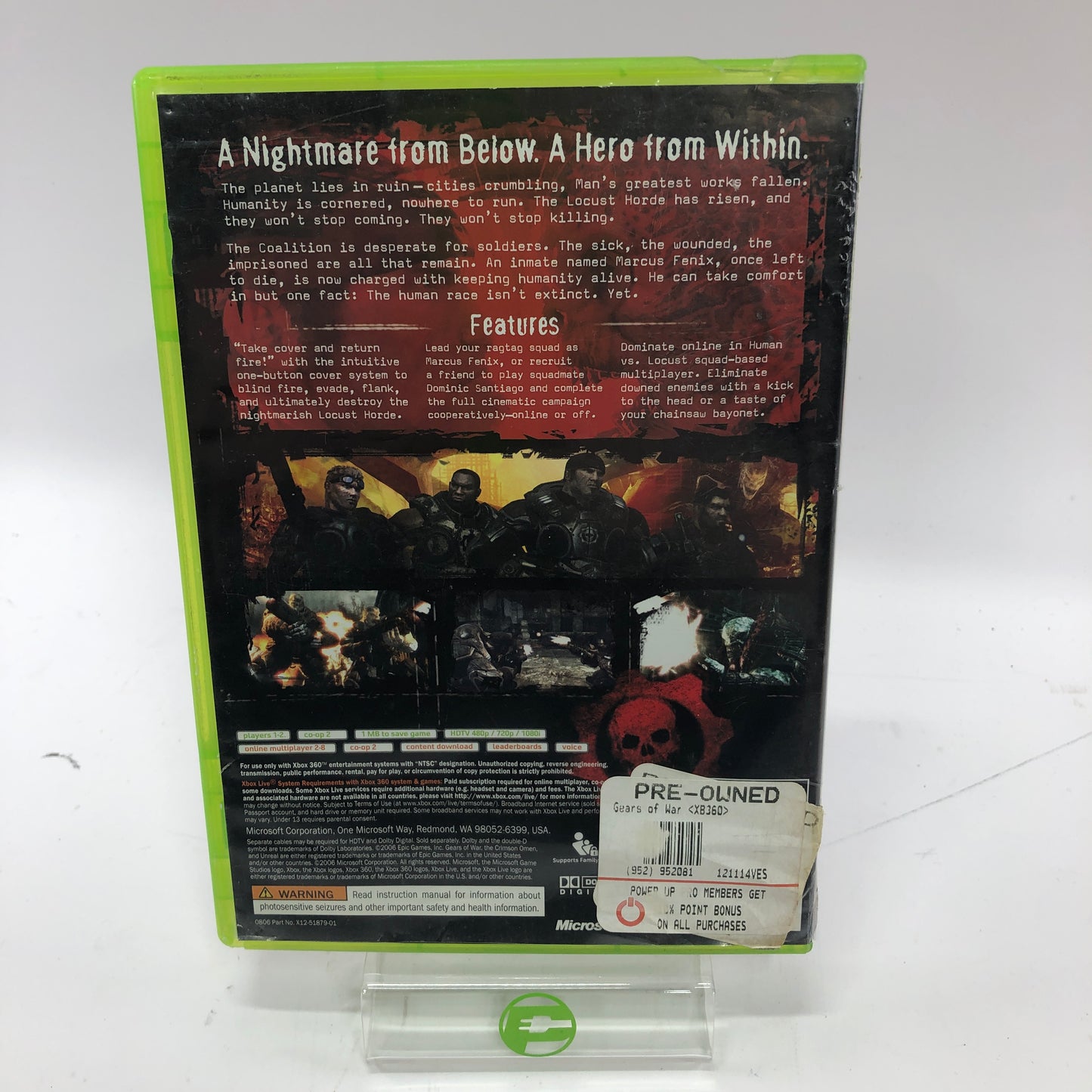 Gears of War Collection [1,2,3], All CIB, Microsoft Xbox 360