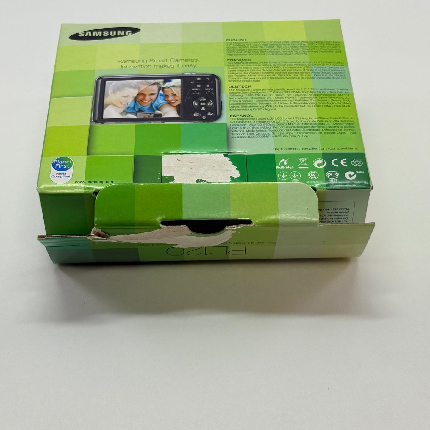 Samsung PL120 14.2MP Digital Camera