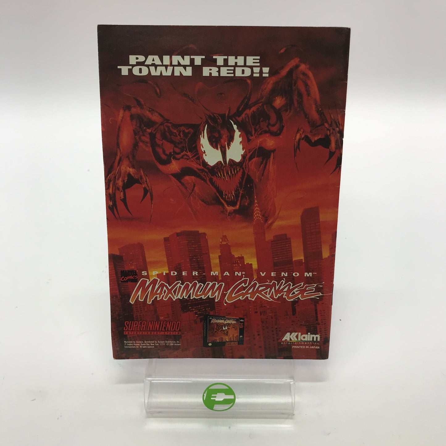 Mortal Kombat II (Super Nintendo SNES, 1994) Tested Works