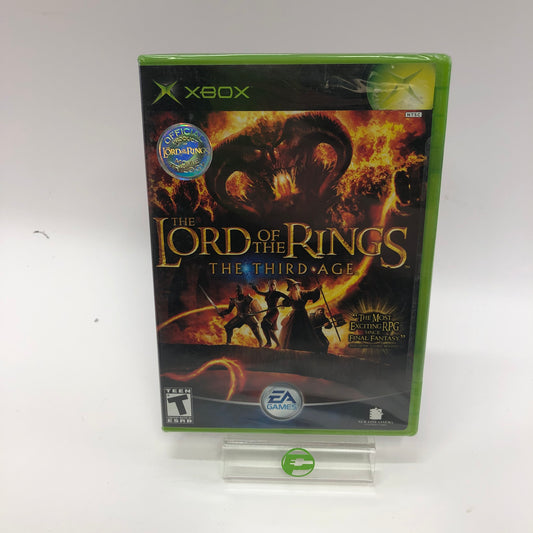 New Lord of the Rings: The Third Age (Microsoft Xbox, 2004) Factory Sealed