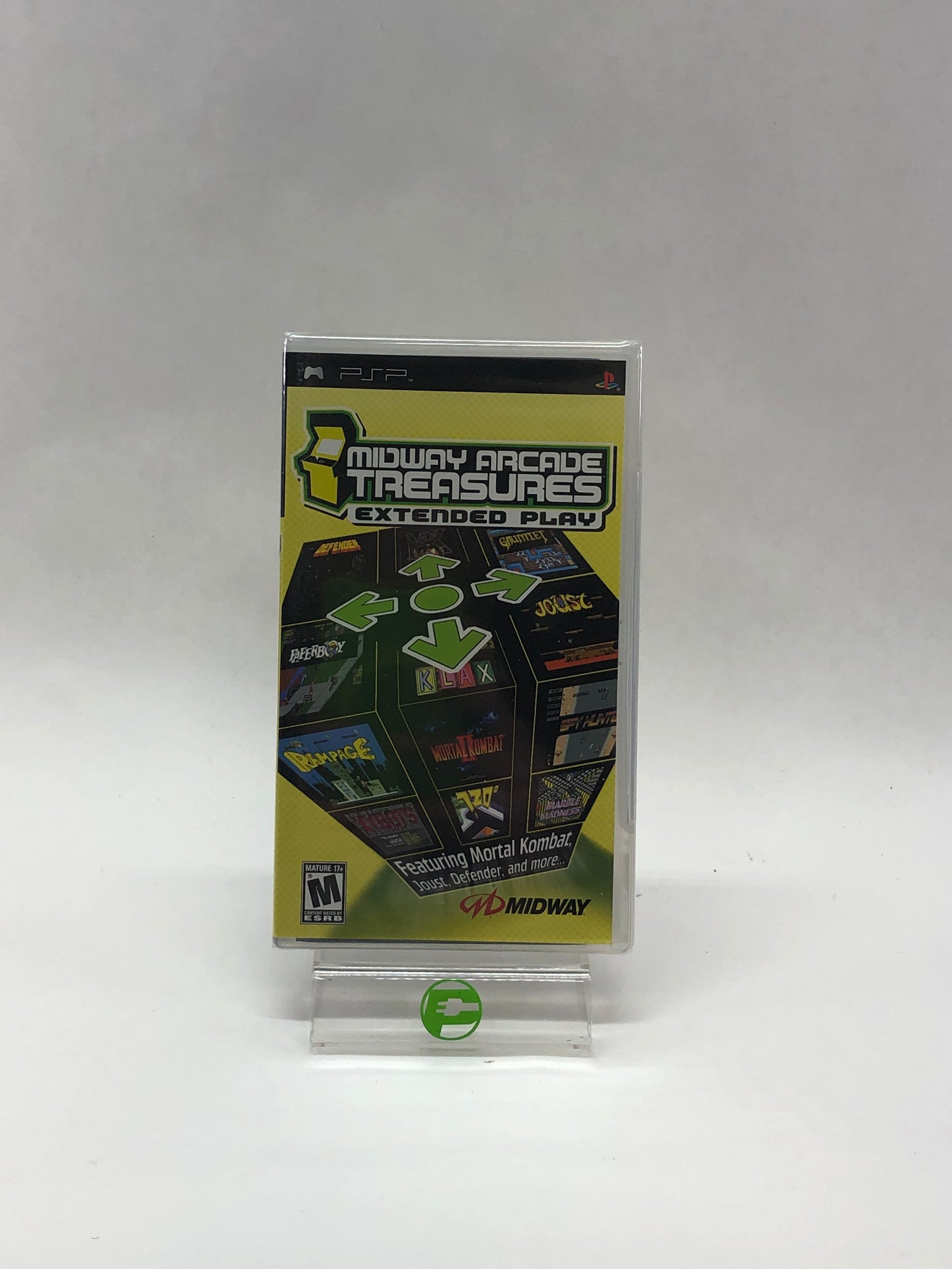 New Midway Arcade Treasures Extended Play (Sony PlayStation Portable PSP, 2005)