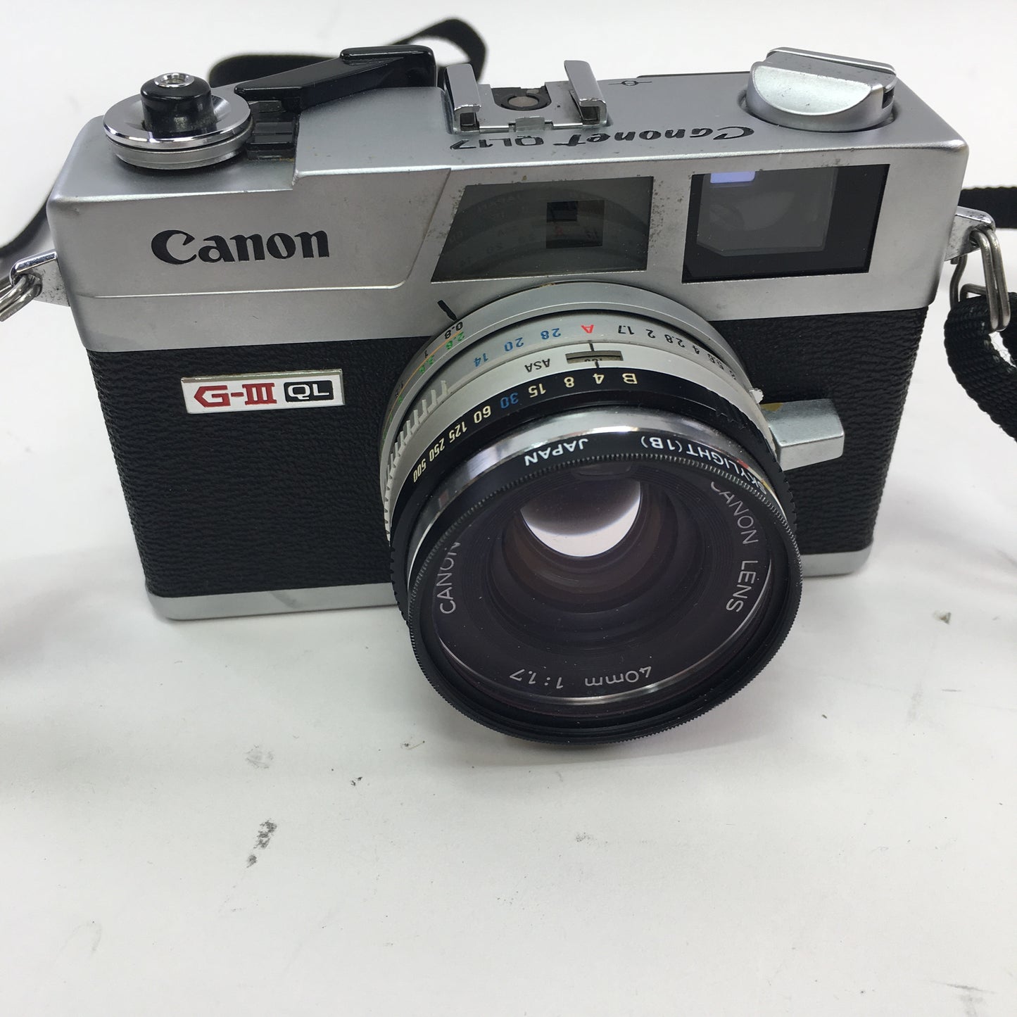 Canon Canonet QL17 35MM Film Camera GIII QL w Neck Strap