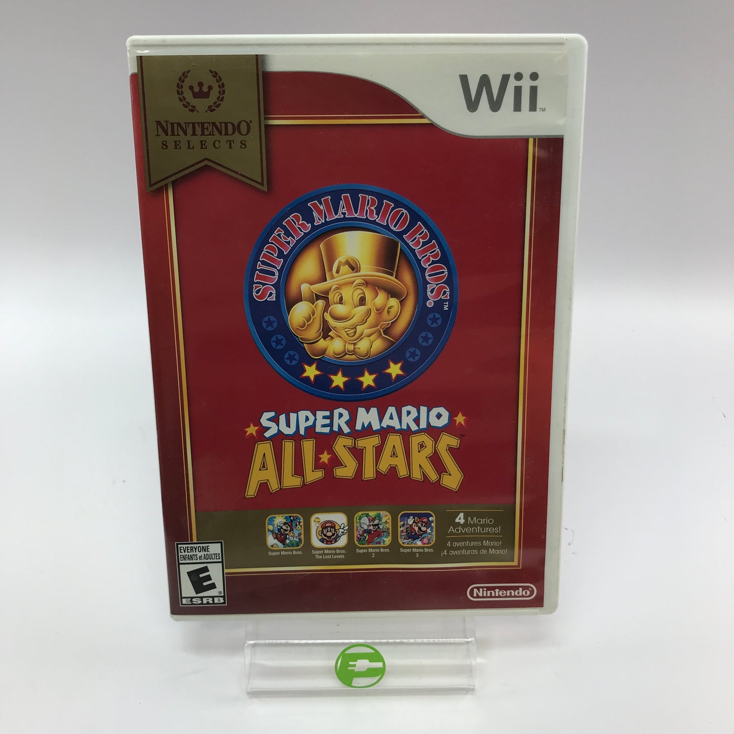 Super Mario All-Stars [Nintendo Selects] (Nintendo Wii, 2016) No Manual