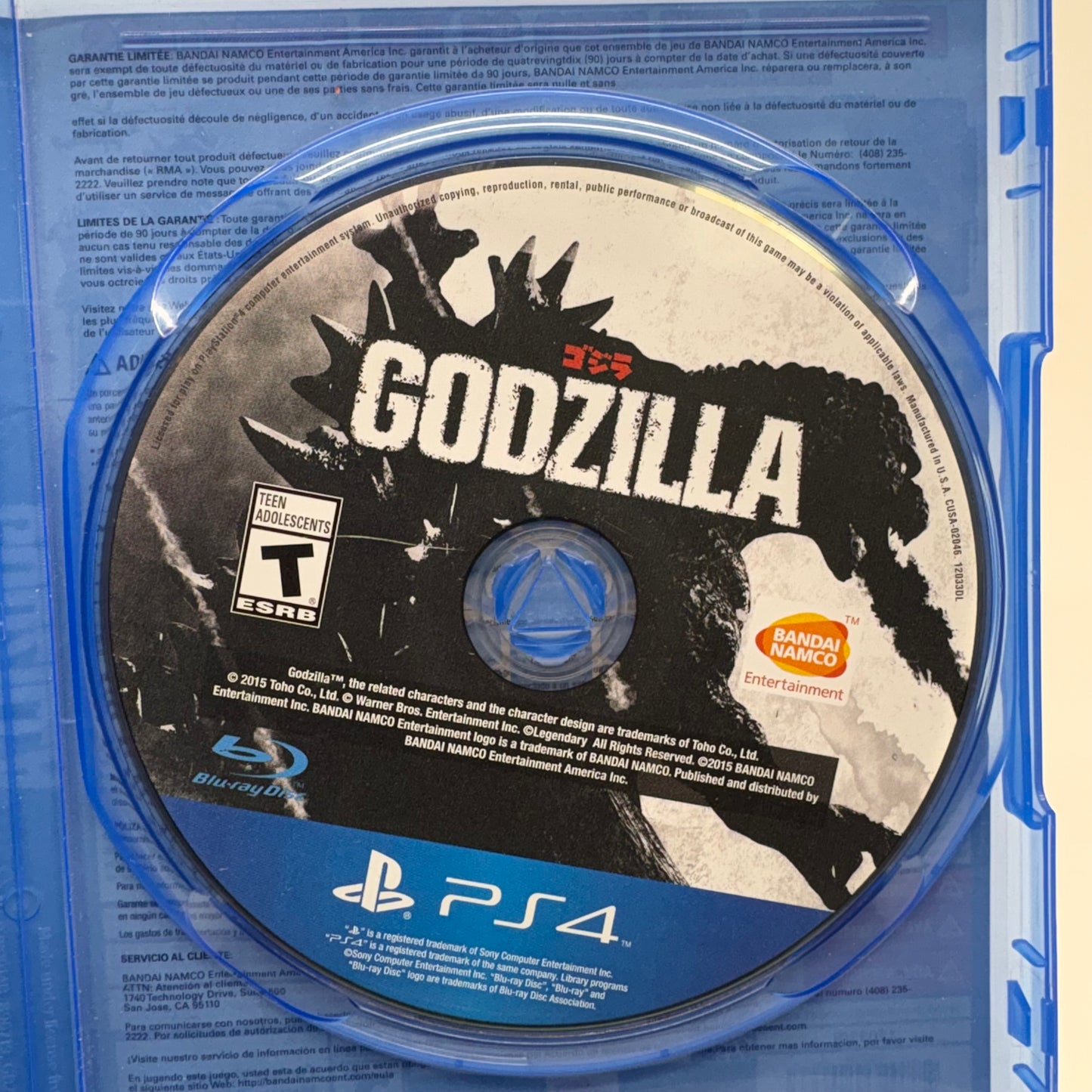 Godzilla (Sony PlayStation 4 PS4, 2015)