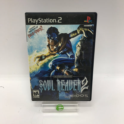 Legacy of Kain Soul Reaver 2(Sony PlayStation 2 PS2 2001)CIB w Registration Card