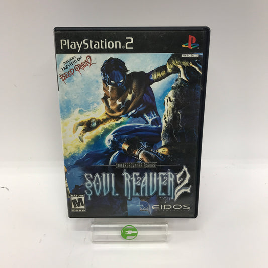 Legacy of Kain Soul Reaver 2(Sony PlayStation 2 PS2 2001)CIB w Registration Card
