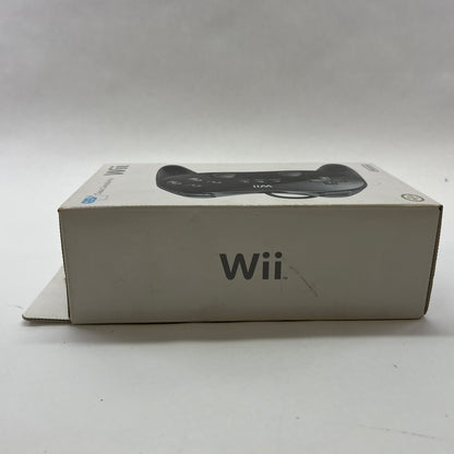 New Nintendo Wii Classic Pro Controller RVLAR2KUSZ Black