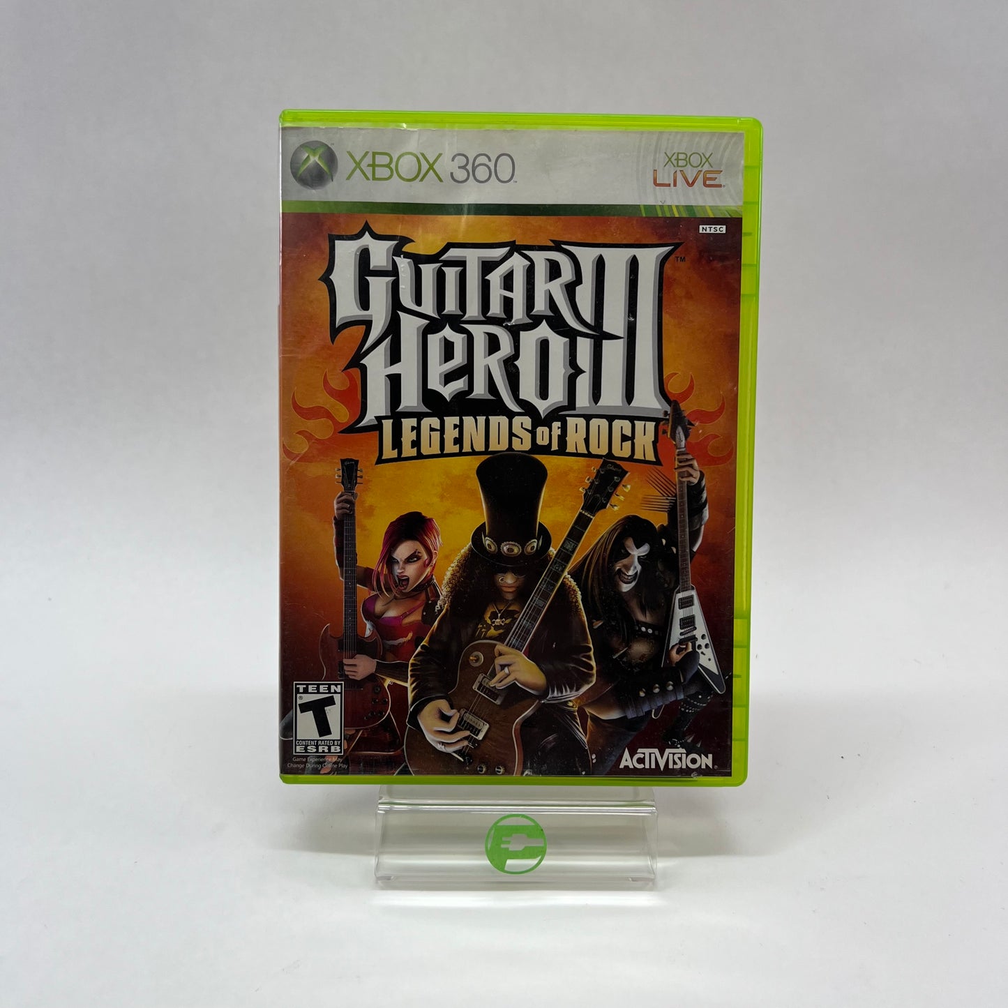 Guitar Hero III Legends of Rock (Microsoft Xbox 360, 2007)