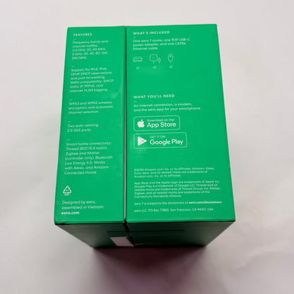 eero 7 Dual Band WiFi 7 PA10111 Dual-band mesh router