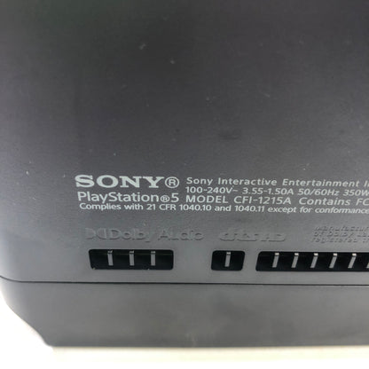Sony PlayStation 5 Disc Edition PS5 825GB White Console Gaming System Only 