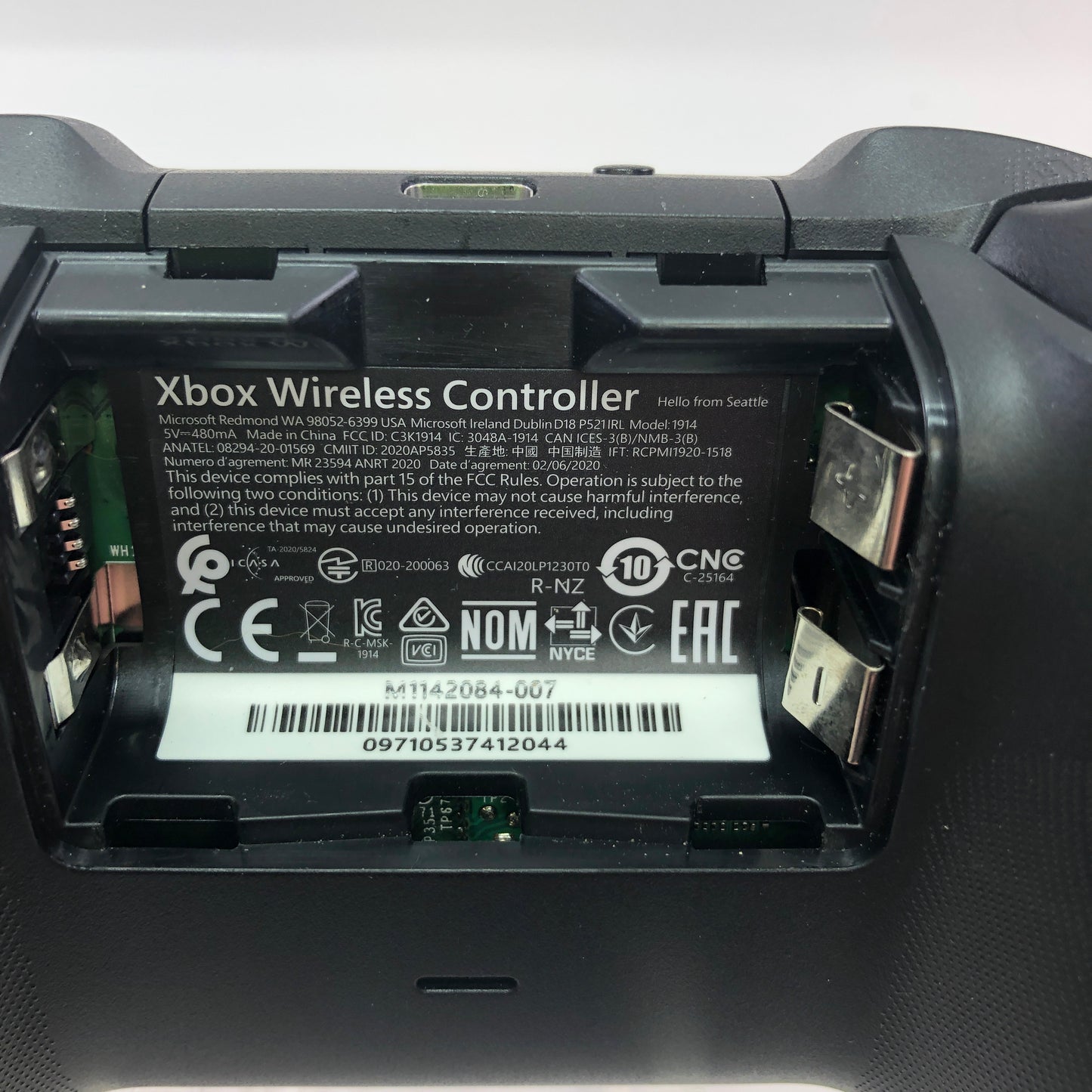 Used Lot of 5 Microsoft Xbox One Wireless Controllers Tested and Working