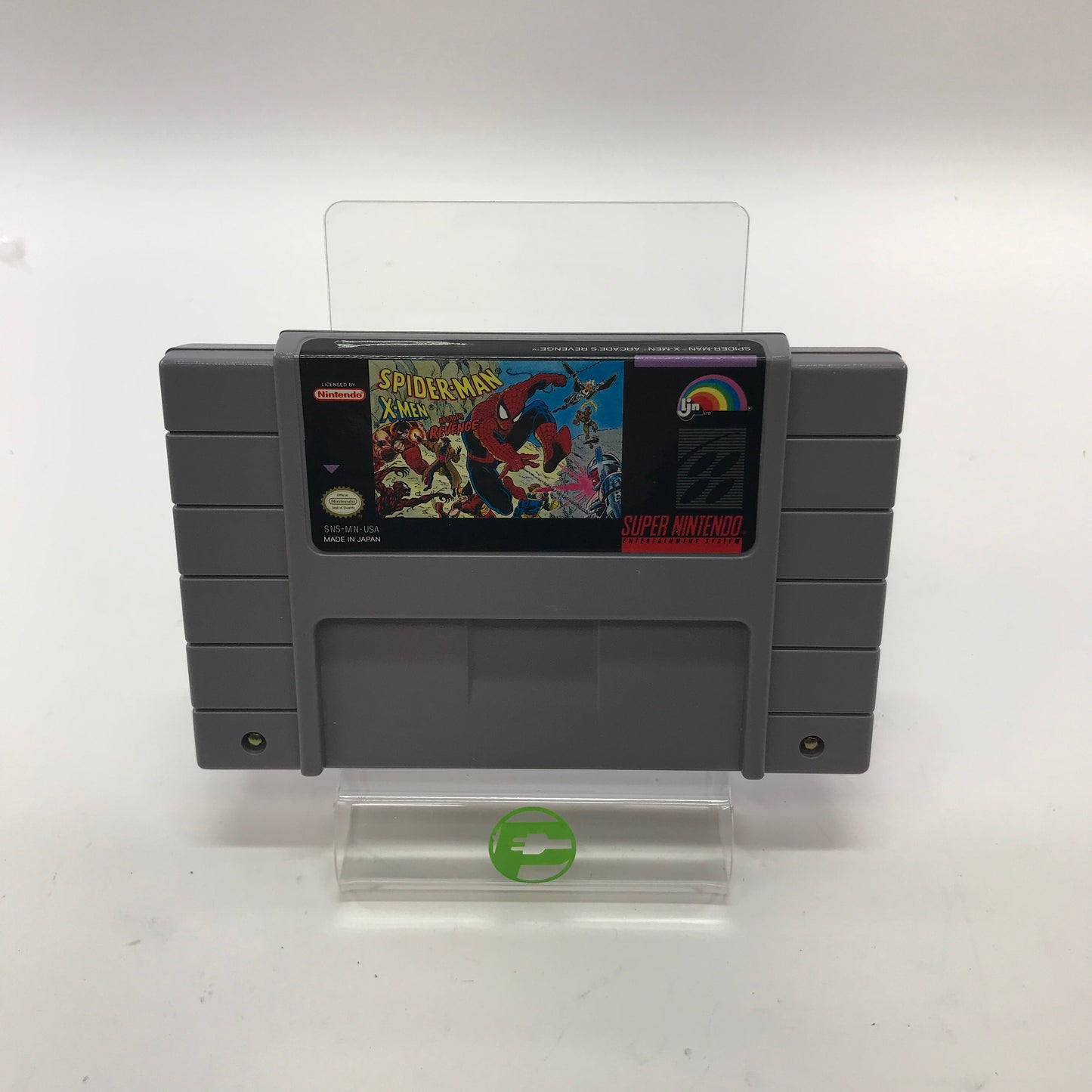 Spider-Man X-Men Arcade's Revenge (Super Nintendo SNES, 1992) Tested Works