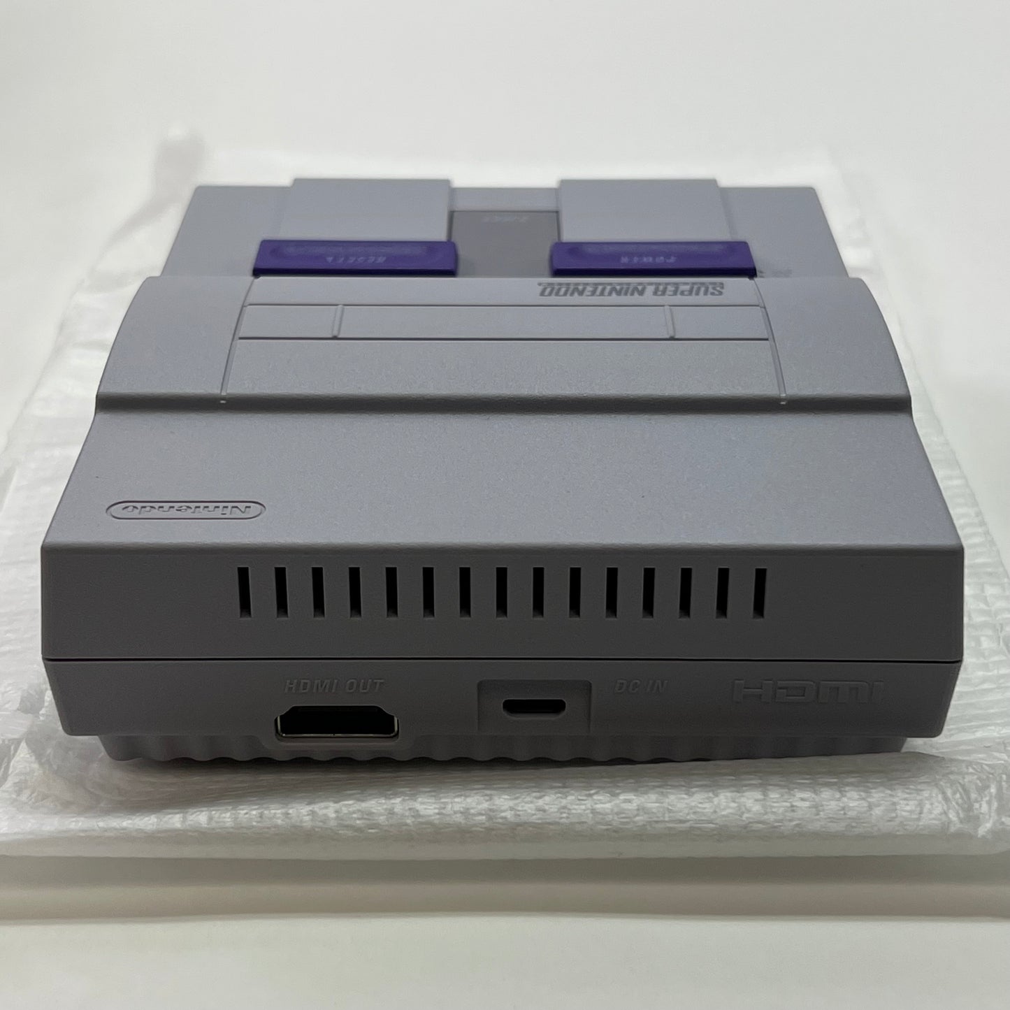 Nintendo SNES Classic Edition Video Game Console CLV-201 Gray