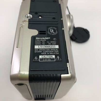 Broken Sharp Viewcam Hi 8 Hi-8 Analog Camcorder VL-AH50 Bad Battery, Untested