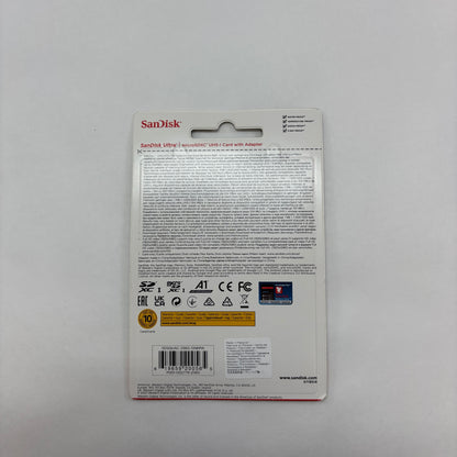 New Sandisk MicroSDXC UHS-I Card with Adapter