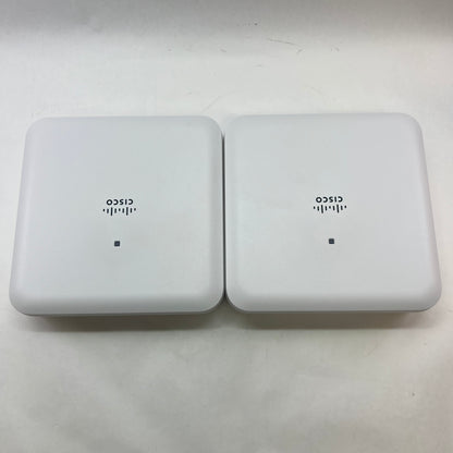 Lot of 2 Cisco Aironet 1830 Wireless Access Point AIR-AP1832I-B-K9
