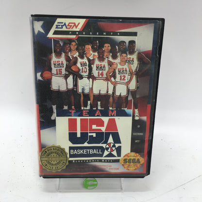 Team USA Basketball (Sega Genesis, 1991) No Manual