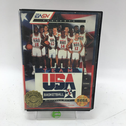 Team USA Basketball (Sega Genesis, 1991) No Manual